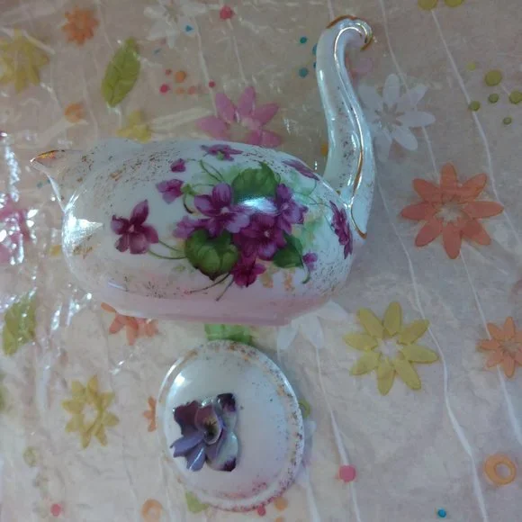 Lefton Swan Creamer with Cover Vintage - Picture 5 of 9